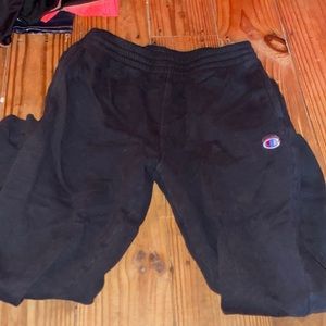 champion kids sweats, size large